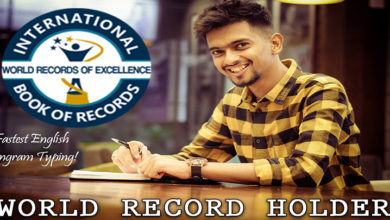 Photo of Indori Boy who is “The Flash” in Typing is World Record Holder for Fastest English Pangram Typing